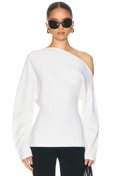 Rachelle Draped Knit Top